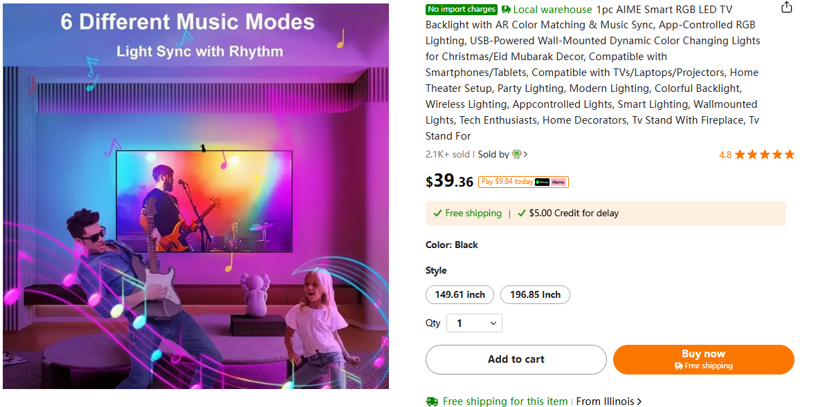 Smart LED Strip Lights